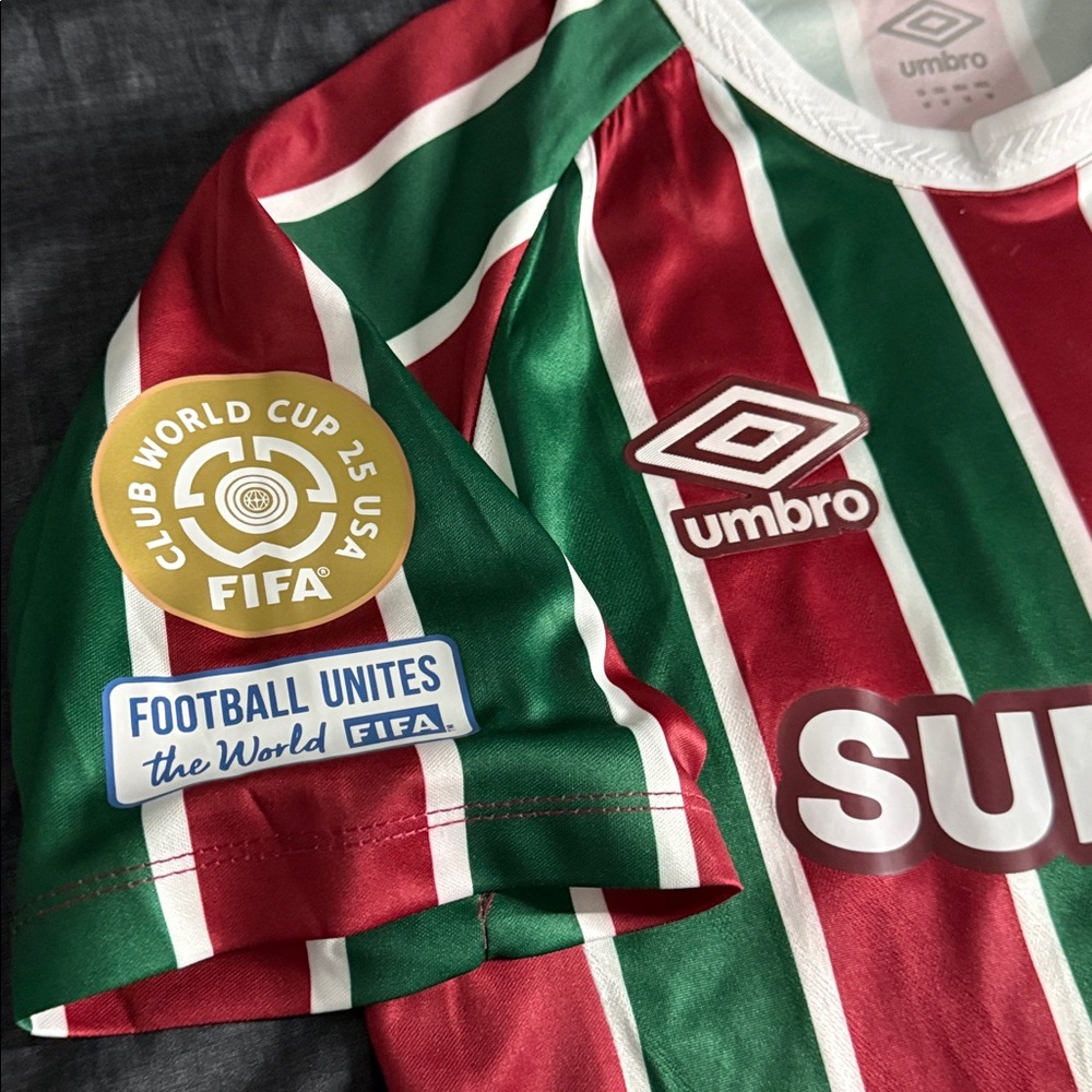 Fluminense #3 Thiago Silva 2025-26 FIFA Club World Cup Umbro Home Jersey - Picture 5 of 10